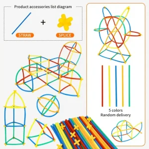 STEM Straw Building Set