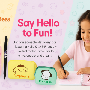 Hello Kitty and Buddies stationary kit
